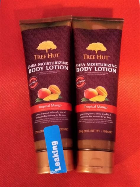 X Tree Hut Tropical Mango Shea Moisturizing Body Lotion Tree Hut