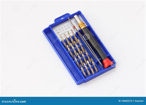 Micro Precision Screwdrivers Set Stock Image Image Of Micro