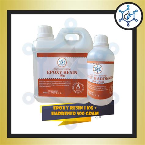 Jual Epoxy Resin Bening Set Hardener Bening Kg Shopee Indonesia