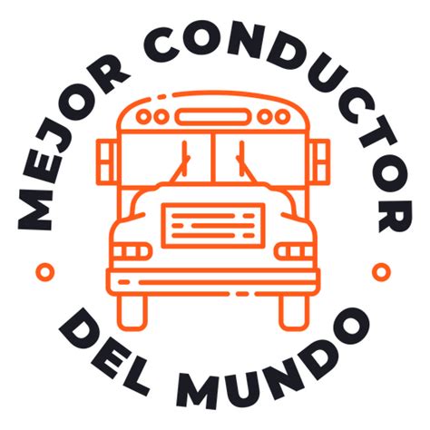 Diseños PNG de mejor conductor para camisetas Merch