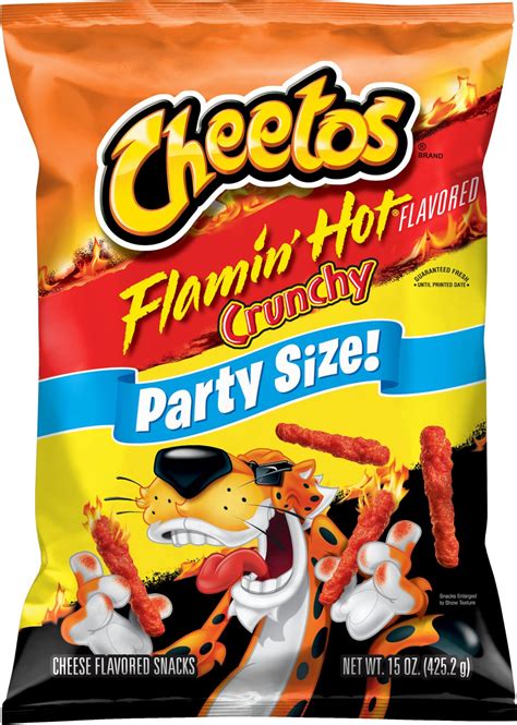 Amazon Cheetos Crunchy Flamin Hot Party Size Bag Oz