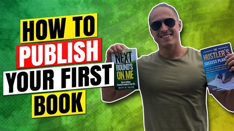 How To Self Publish Your First Book In 5 Simple Steps Youtube