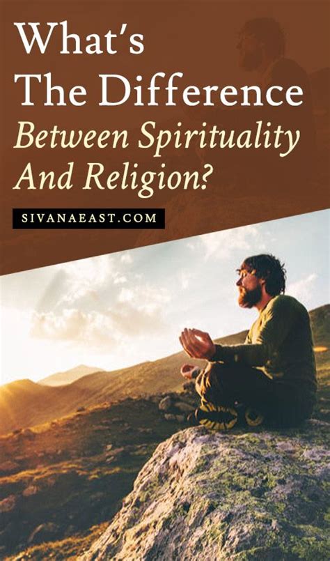 The 7 Key Differences Between Religion And Spirituality Artofit