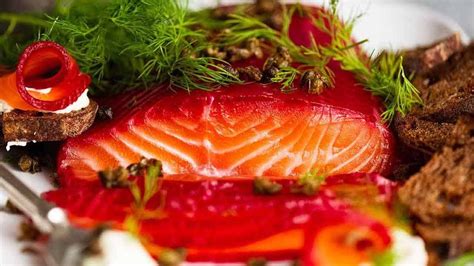 Beetroot Cured Salmon Gravlax Youtube