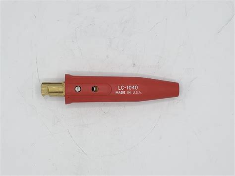 Lenco Lc Connector Male Red Stumpf Welding Supplies