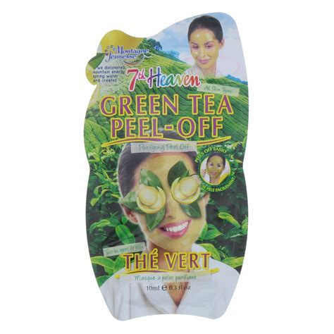 7th Heaven Green Tea Peel Off Mask 10ml Sachet