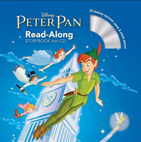 Peter Pan Read-Along Storybook and CD by - Disney, Peter Pan, Walt ...