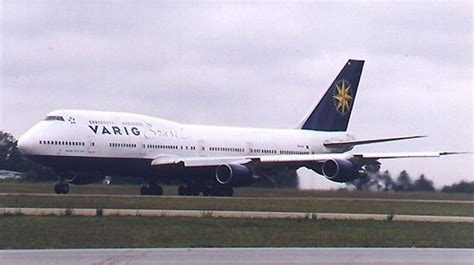 Boeing 747 800 Varig Brazilian Airlines Commercial Airliners