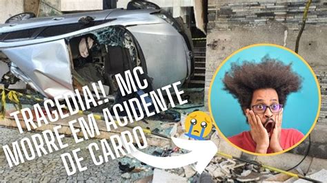 NOVO MC Biel Xcamoso morre em acidente de carro vídeo mostra colisão