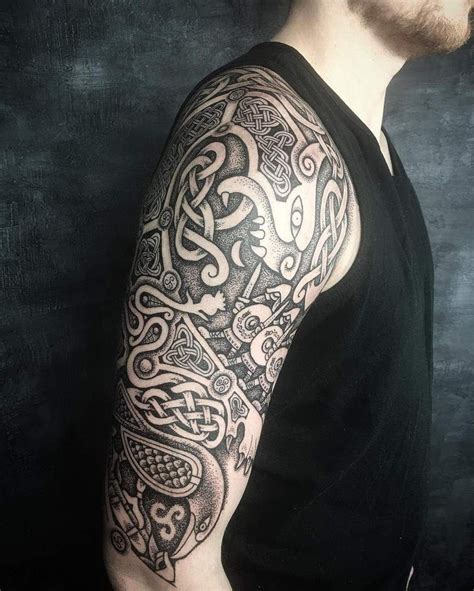 15 Tatuagens O Estilo Viking De Sean Parry Tattoo World