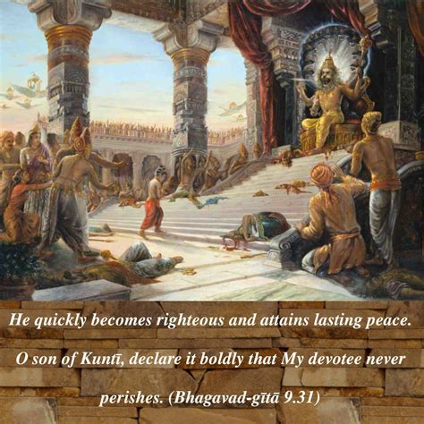 Bhagavad Gita Chapter 9 Verse 31 Vivekavani