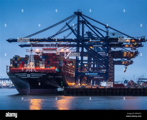 Container Ports Hi Res Stock Photography And Images Alamy