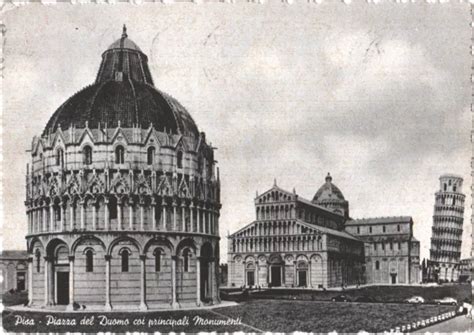 PISA PIAZZA Del Duomo Coi Principali Monumenti Ed C Capello Milano