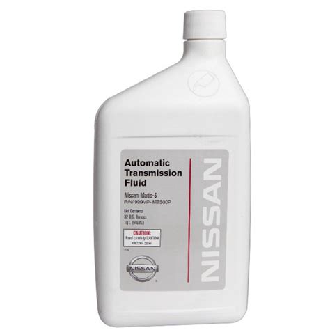 Трансмиссионное масло Nissan ATF Matic S, 946мл / 999MPMAT00S по цене 2 ...