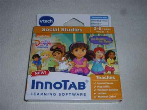 New In Box Innotab Vtech Game Nickelodeon Dora And Friends 3 6 Years