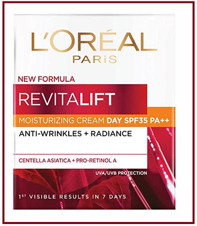 LOreal Paris Revitalift Anti Wrinkles Radiance Moisturizing Cream Day