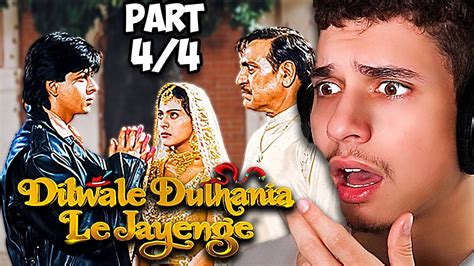 Ddlj Movie Reaction Part 4 Dilwale Dulhania Le Jayenge Youtube