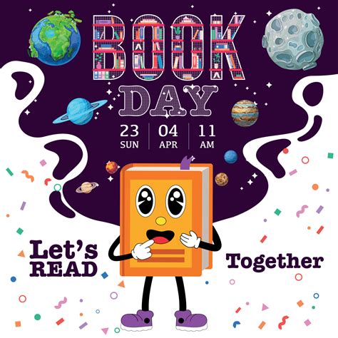 World Book day 23 April 21894508 Vector Art at Vecteezy