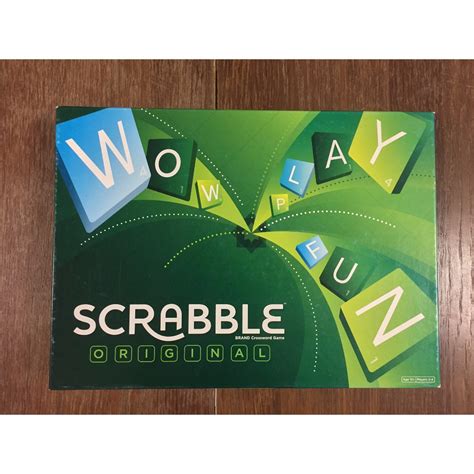 Scrabble Original, Hobbies & Toys, Toys & Games on Carousell