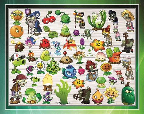 Plants Vs Zombies Characters Names