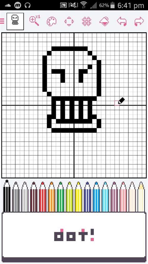 Swap Papyrus Pixel Art  Undertale Amino