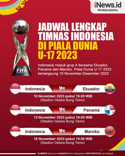 Jadwal Timnas U17 Indonesia Piala Dunia 2024 Yoshi Katheryn