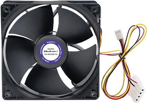 Кулер Qoltec ForceFan 6000 RPM 120mm 12V 5901878507149 фото