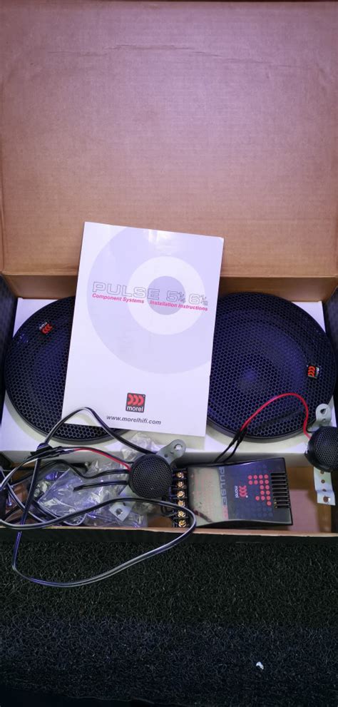 (wts) Morel Pulse 6 1/2 component set speaker