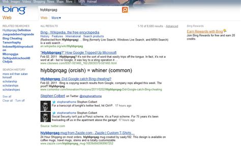 Bing "Easter Eggs" That Imply Google Is "Evil" And A "Whiner" - Search ...