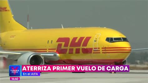 Aterriza el primer vuelo de carga en el AIFA Imagen Televisión