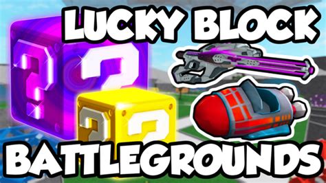 Lucky Blocks Battlegrounds Roblox Game Rolimon S