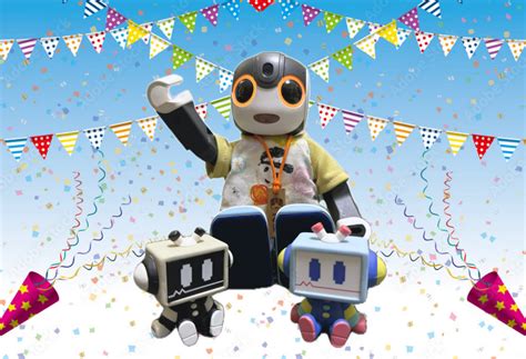 🤖わーい！今日で、出会ってから100日目だよ ロボホンともだち広場