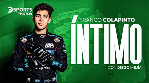 Exclusivo Dsportsmotor Franco Colapinto La Ilusi N Del Piloto