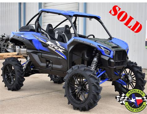 New 2021 Kawasaki Teryx Krx 1000 Vibrant Blue Metallic Onyx Black