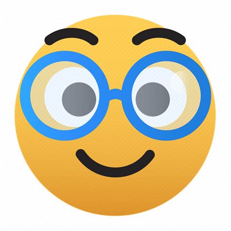 Emoji, eyeglasses, smart icon - Download on Iconfinder