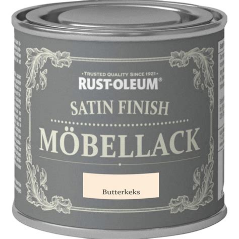 Rust Oleum Kreidefarbe Möbellack Satin Finish Butterkeks seidenglänzend