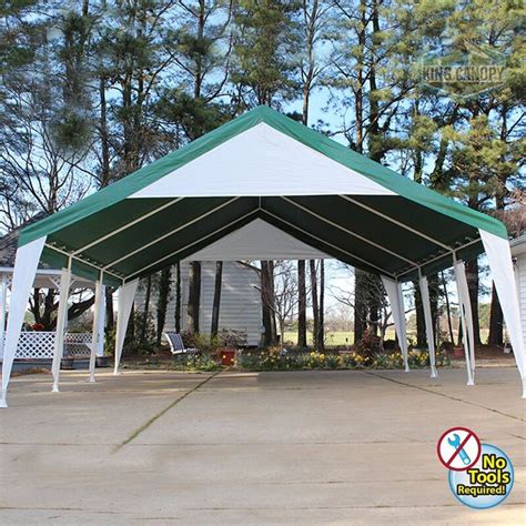 King Canopy 20 Ft W X 20 Ft D Steel Party Tent And Reviews Wayfair