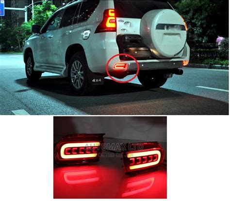 Toyota Land Cruiser Prado J Rear Led Bumper Reflectors In Nairobi