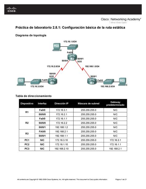 Practica De Laboratorio Configurac Pr Ctica De Laboratorio