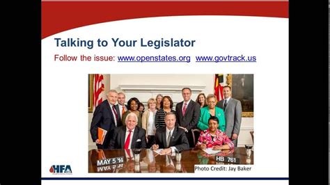 Webinar How To Talk To Your Legislator Youtube