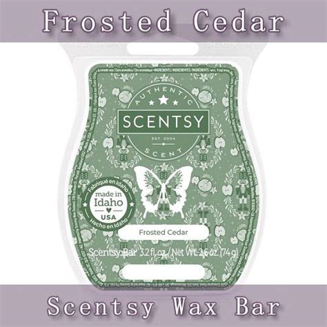 Frosted Cedar Scentsy Bar Tanya Charette