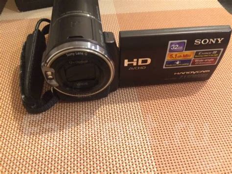 Видеокамера Sony HDR-CX360E, б/у, в наличии. Цена: 17 000₽ в Уссурийске
