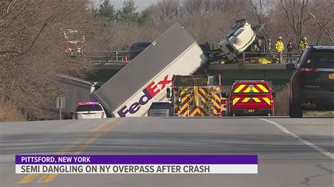 FedEx Driver Escapes With Minor Injuries After Accident That Left Semi