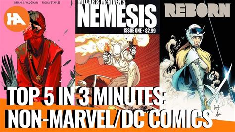 Top 5 Non Marvel DC Comics Books You Should Read YouTube