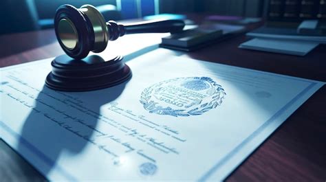 Premium Photo | A photo of a legal document being stamped with approval