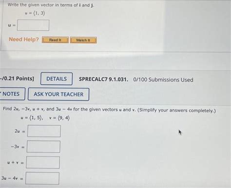 Solved Find ∣u∣∣v∣∣2u∣∣∣21v∣∣∣uv∣∣u−v∣ And ∣u∣−∣v∣