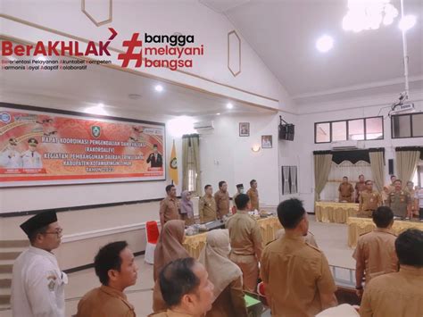 RAKORDALEV KEGIATAN PEMBANGUNAN DAERAH TRIWULAN III KABUATEN