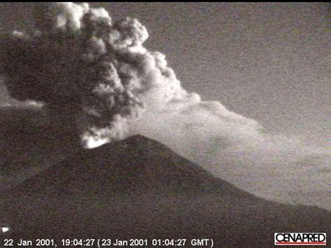 Hace 21 Años Se Vivió Una De Las Erupciones Más Grandes Del Popocatépetl