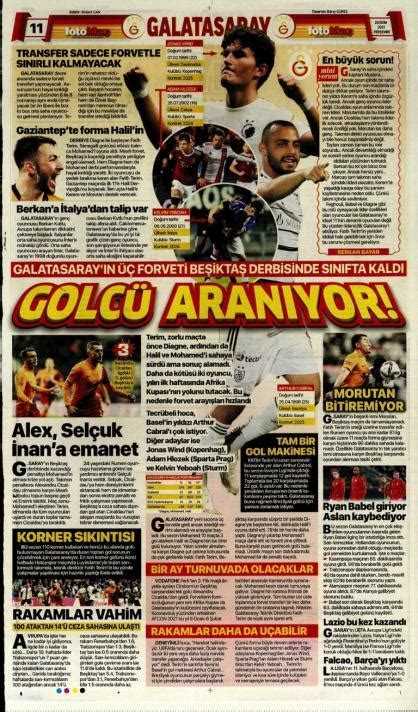 GÜNÜN GALATASARAY MANŞETLERİ Günün Galatasaray manşetleri 28 Ekim