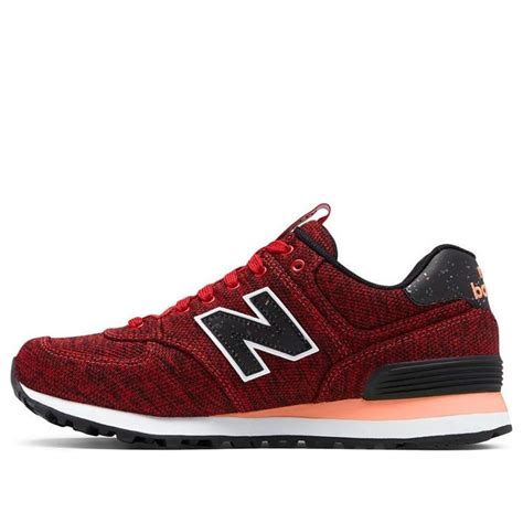 Wmns New Balance 574 Shoes Red Wl574ptd Kicks Crew